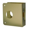 Don-Jo Classic Wrap Around for Deadbolt with 1-1/2" Hole with 2-3/4" Backset and 1-3/4" Door CW8PB